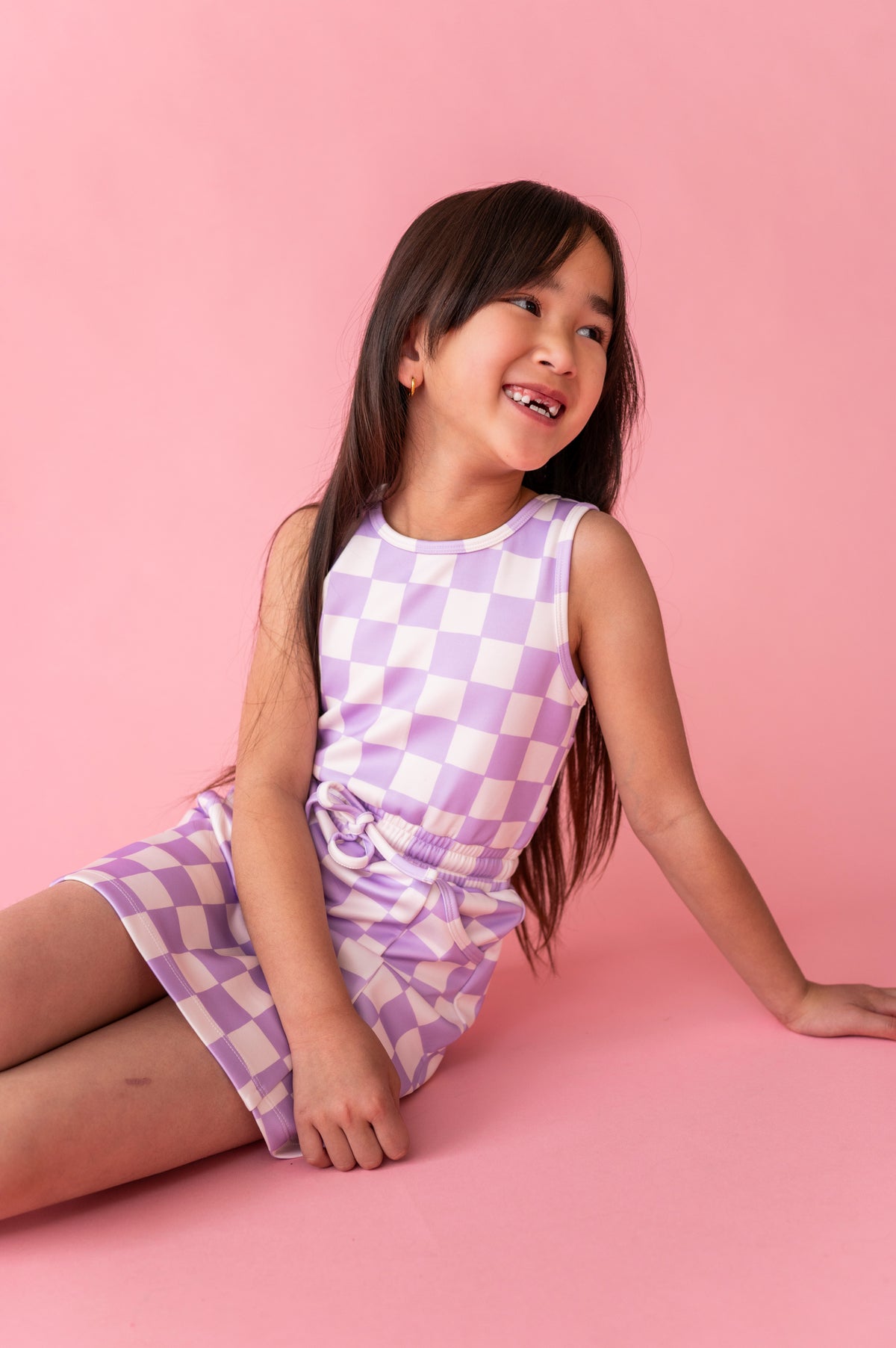 Checker Charm | Tennis Dress (with shorts!)