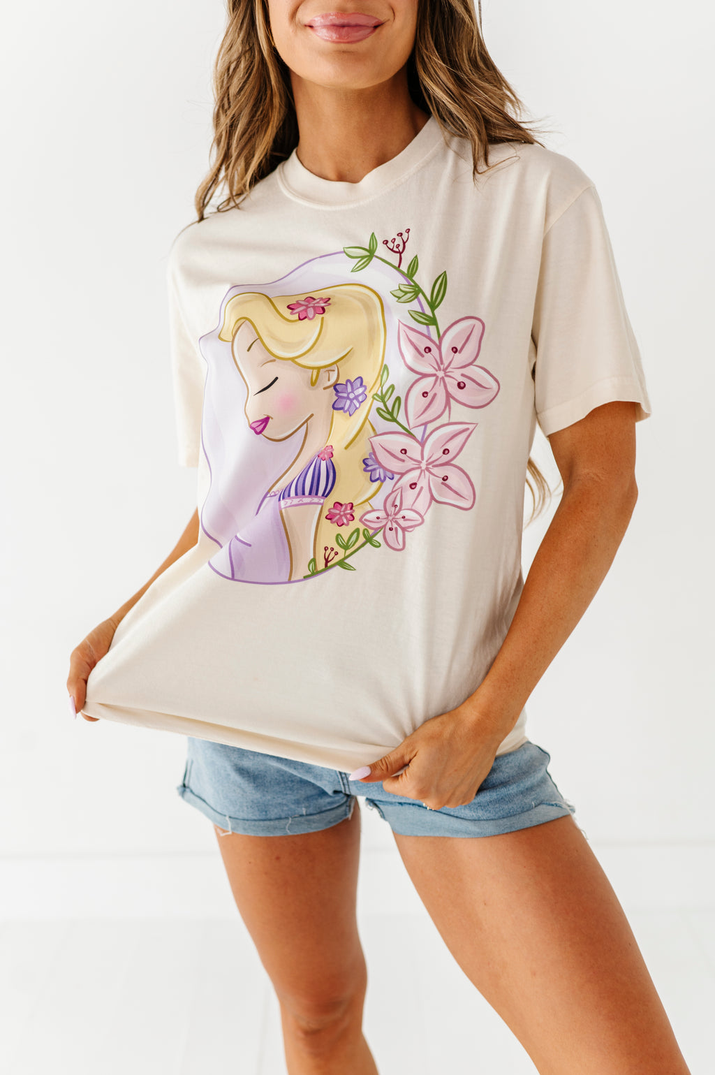 Rapunzel | ADULT tees (*CROP + FULL LENGTH HERE)