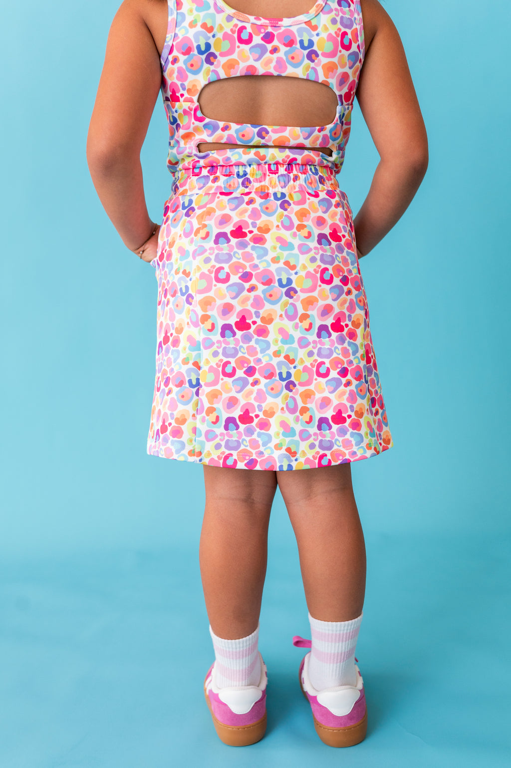 Sugarwave Leopard | Tennis Dress (with shorts!)