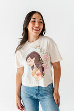 Pocahontas | ADULT tee (CROP + FULL LENGTH HERE)