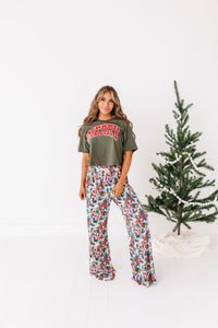 Holly Floral | Women’s PJ PANTS