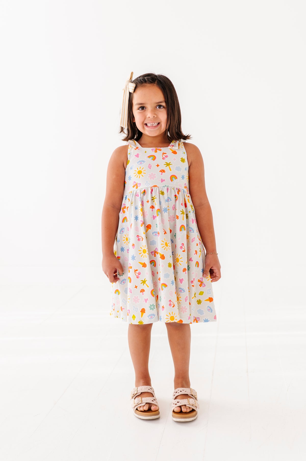 Girly Summer | Tie-Strap Twirl Dress