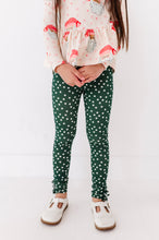 Load image into Gallery viewer, Evergreen Dottie | SLIM LEGGINGS