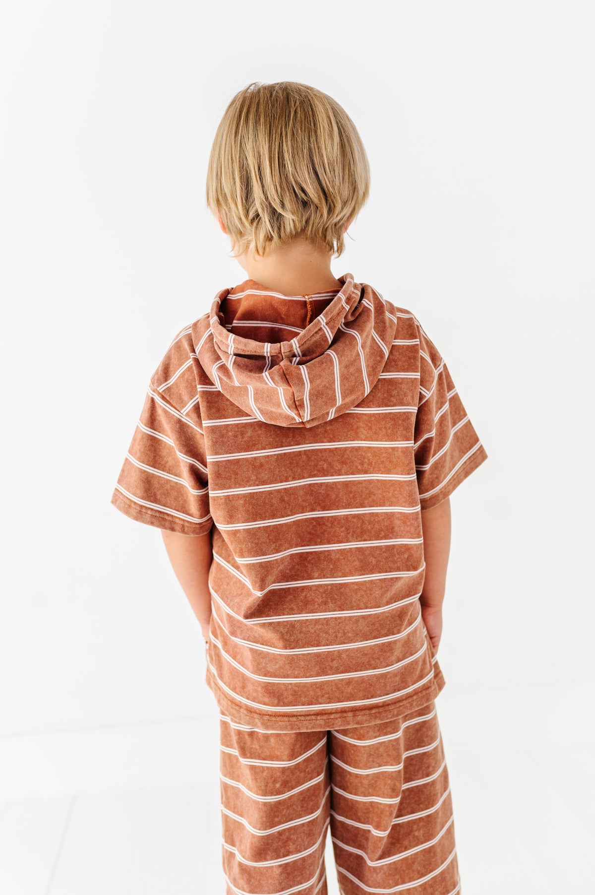 Carmel Stripes | Hoodie + Jogger SET