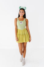 Tiana (ADULT) | Pistachio Mesh DRESS