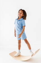 Load image into Gallery viewer, Coastal Blue | BOYS TERRY CHECK SET