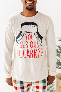 YOU SERIOUS CLARK? | Adult Long Sleeve Tee