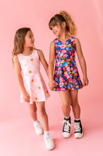 Load image into Gallery viewer, Happy Hopscotch | Twisty Back Active Dress (with shorts!)