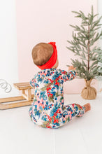Load image into Gallery viewer, Holly Floral | ZIP ROMPER