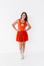 Moana (ADULT) | Burnt Orange Mesh DRESS