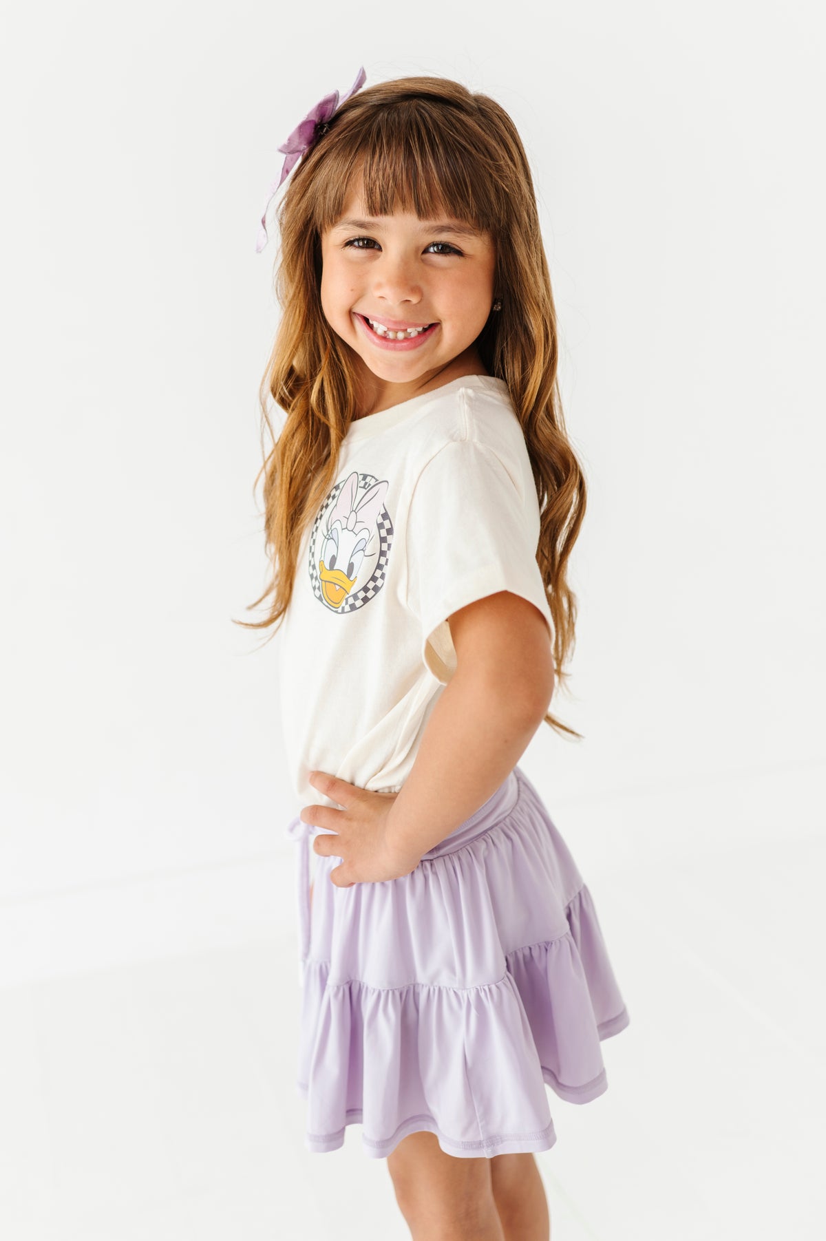 Daisy Circle | KIDS CREAM TEE