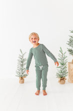 Load image into Gallery viewer, Green Stripes | BOYS JOGGER SET
