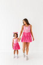 Aurora (ADULT) | Fuchia Mesh DRESS