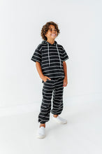 Load image into Gallery viewer, Black Stripes | Hoodie + Jogger SET