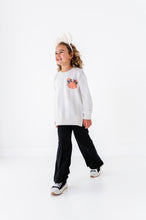 Load image into Gallery viewer, Piggy Pumpkin (STRIPE) | SIDE SPLIT SWEATSHIRT