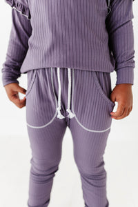 PLUM RIB | Pocket Joggers