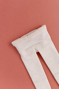 CREAM | Plush Lined Tights