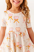 Load image into Gallery viewer, Lolli Love | Bow Back TWIRL DRESS