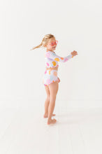 Load image into Gallery viewer, Smilies: 1/4th Zip Rashguard TWO-PIECE