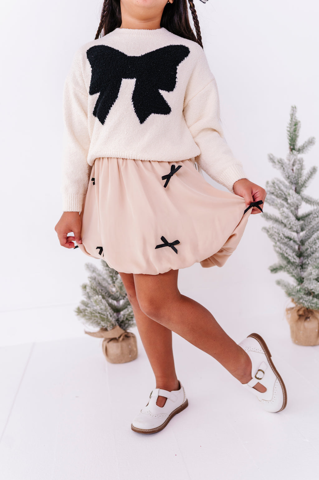 Winter Bow | Cozy Sweater