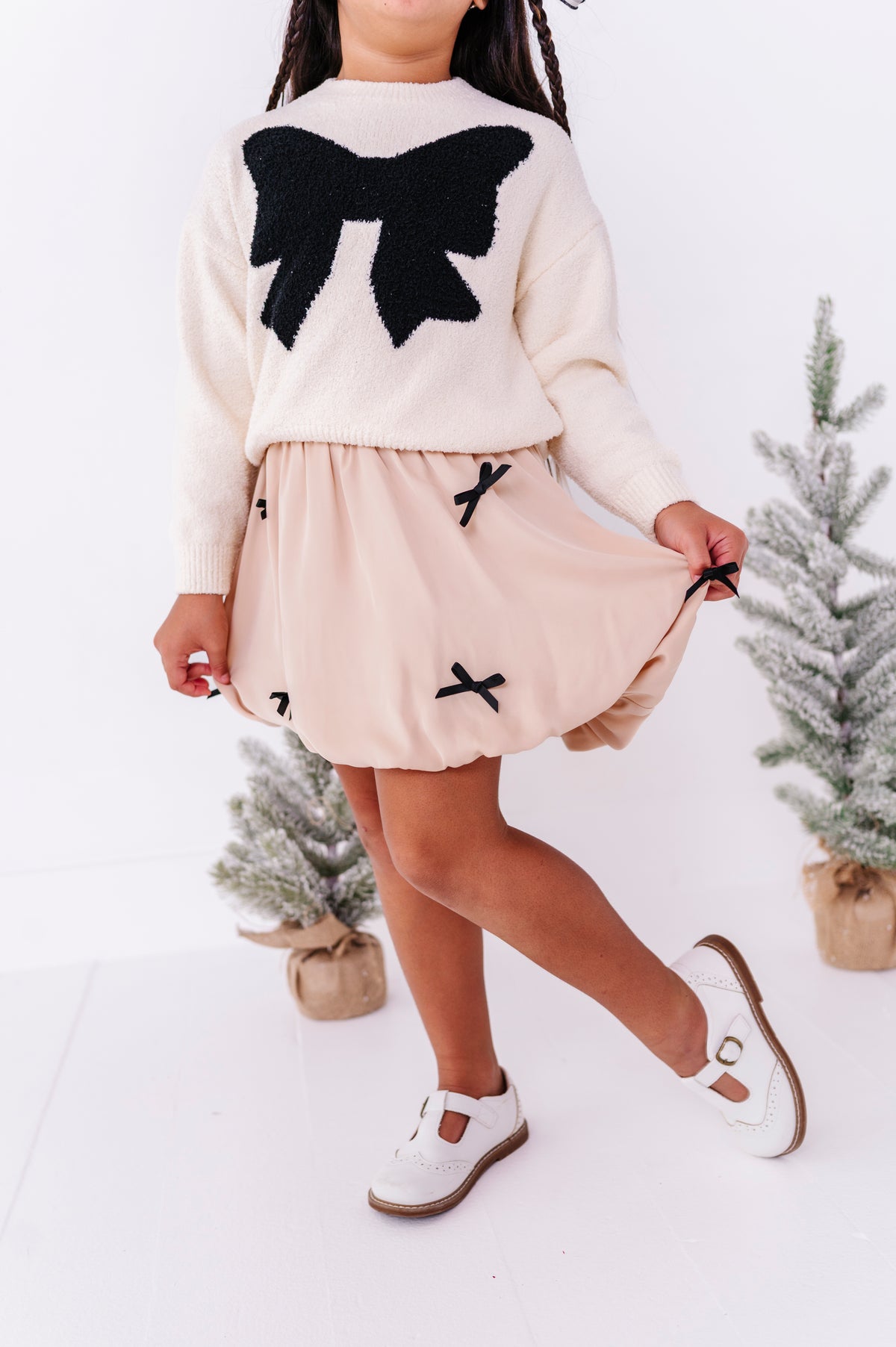Winter Bow | Cozy Sweater