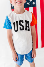 Load image into Gallery viewer, USA Colorblock | UNISEX TEE