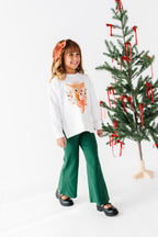 Spruce | Rib Wide Leg Pants