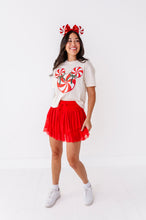 Load image into Gallery viewer, Red Peppermint Mouse | ADULT Cream *BOTH CROP + FULL LENGTH HERE!*