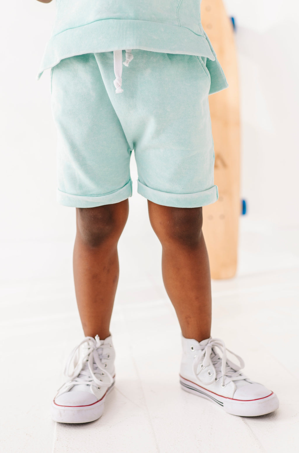Mint | Harem Shorts (French Terry)