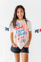 Load image into Gallery viewer, Sweet Land of Liberty | ADULT tees (*CROP + FULL LENGTH HERE)