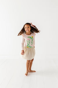 Shamrock Boots | Pink Ruffle Long Sleeve