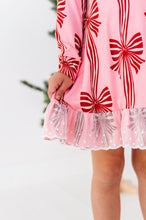 Load image into Gallery viewer, Peppermint Bows | DRESS (with shorts!)