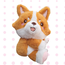 Load image into Gallery viewer, Plush Crossbody Bag: Corgi