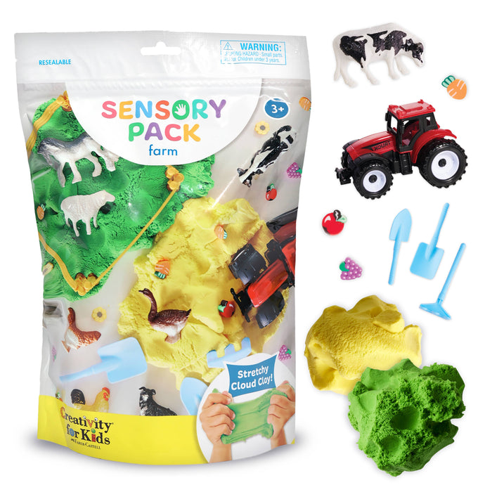 Sensory PACK Playdough Kit: Farm