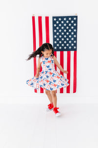 Red, White + BOW | Razorback Dress (with shorts!)