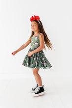 Load image into Gallery viewer, Mickey's Evergreen Check | KIDS Mesh Dress