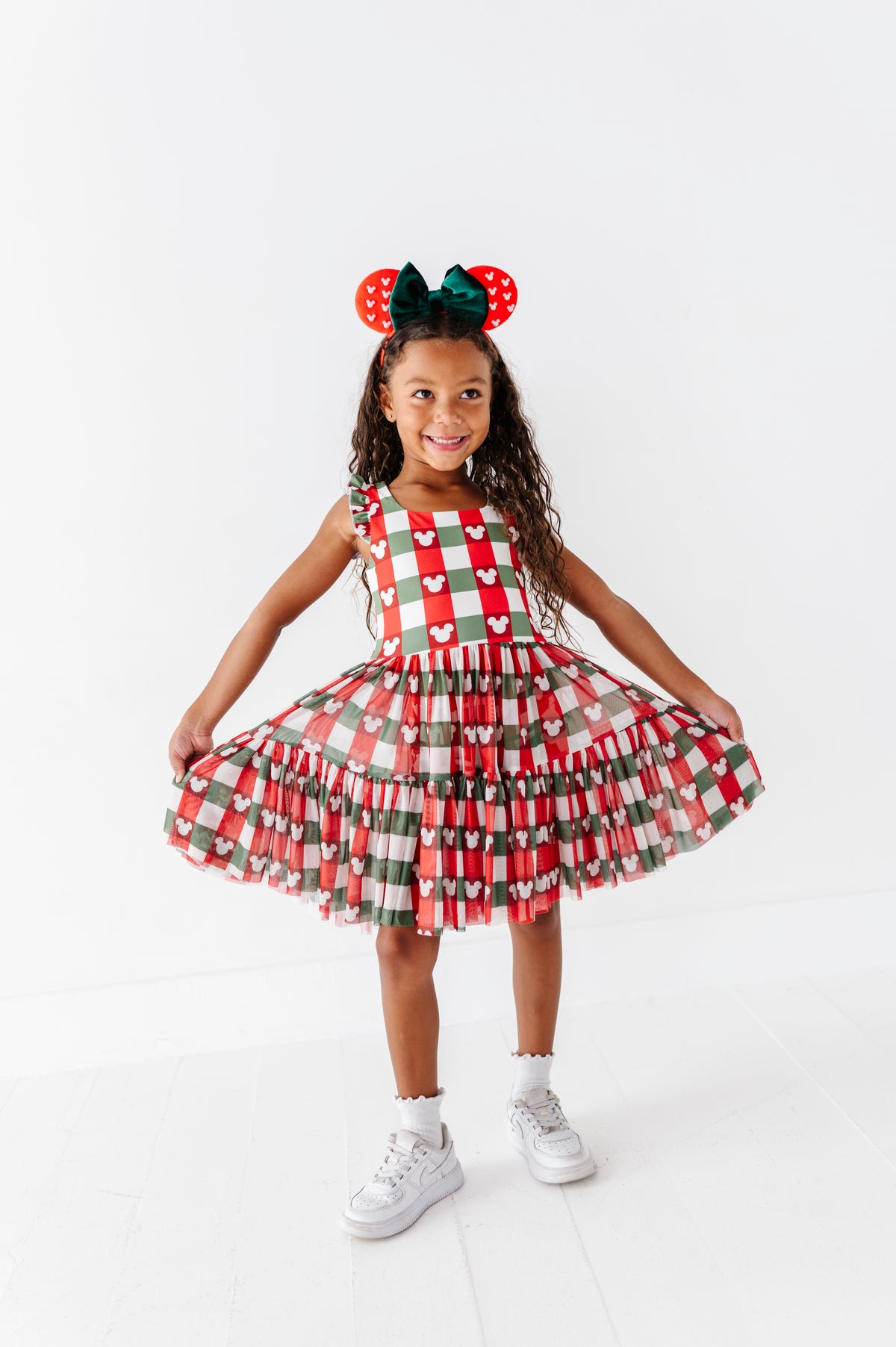 Park Plaid | KIDS Mesh Dress