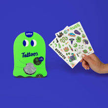 Load image into Gallery viewer, Glow in the Dark Tattoos (Ghost Packaging)