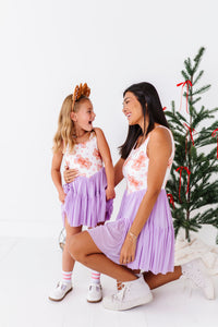 Lavender Gingerbread | (KIDS) Mesh DRESS
