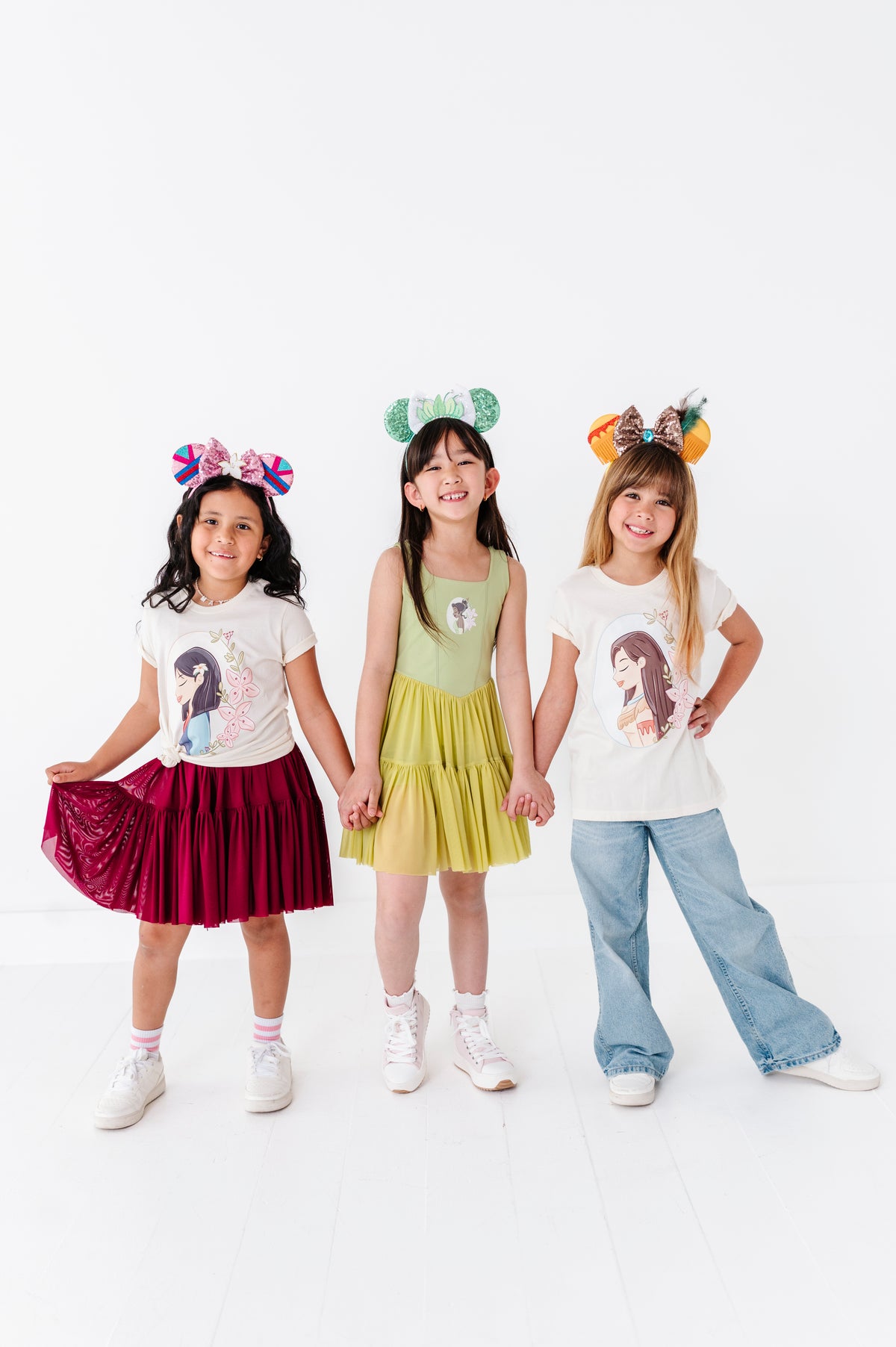 Tiana (KIDS) | Pistachio Mesh DRESS