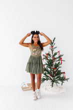 Load image into Gallery viewer, Holiday Snacks | (ADULT) Mesh GREEN DRESS