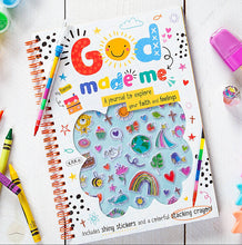 Load image into Gallery viewer, God Made Me (Kid's Activity Journal)