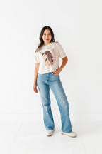 Pocahontas | ADULT tee (CROP + FULL LENGTH HERE)
