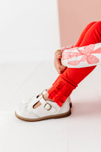 Load image into Gallery viewer, Holly Red | Ribbed SLIM LEGGINGS