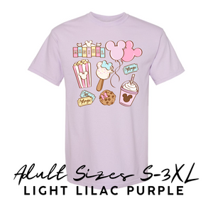 MAGICAL SNACKS | LILAC KIDS TEE (*SHIPS EARLY-FEB)