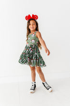 Load image into Gallery viewer, Mickey's Evergreen Check | KIDS Mesh Dress
