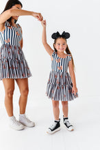 Load image into Gallery viewer, Striped Mickey Pumpkin | ADULT Ruffle Mesh Dress