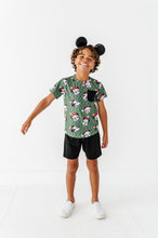 Load image into Gallery viewer, Mickey's Evergreen Check | KIDS Dri-Fit Tee