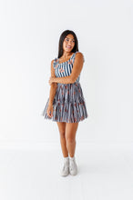 Load image into Gallery viewer, Striped Mickey Pumpkin | ADULT Ruffle Mesh Dress