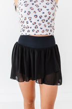 Black Criss Cross | ADULT SKORT